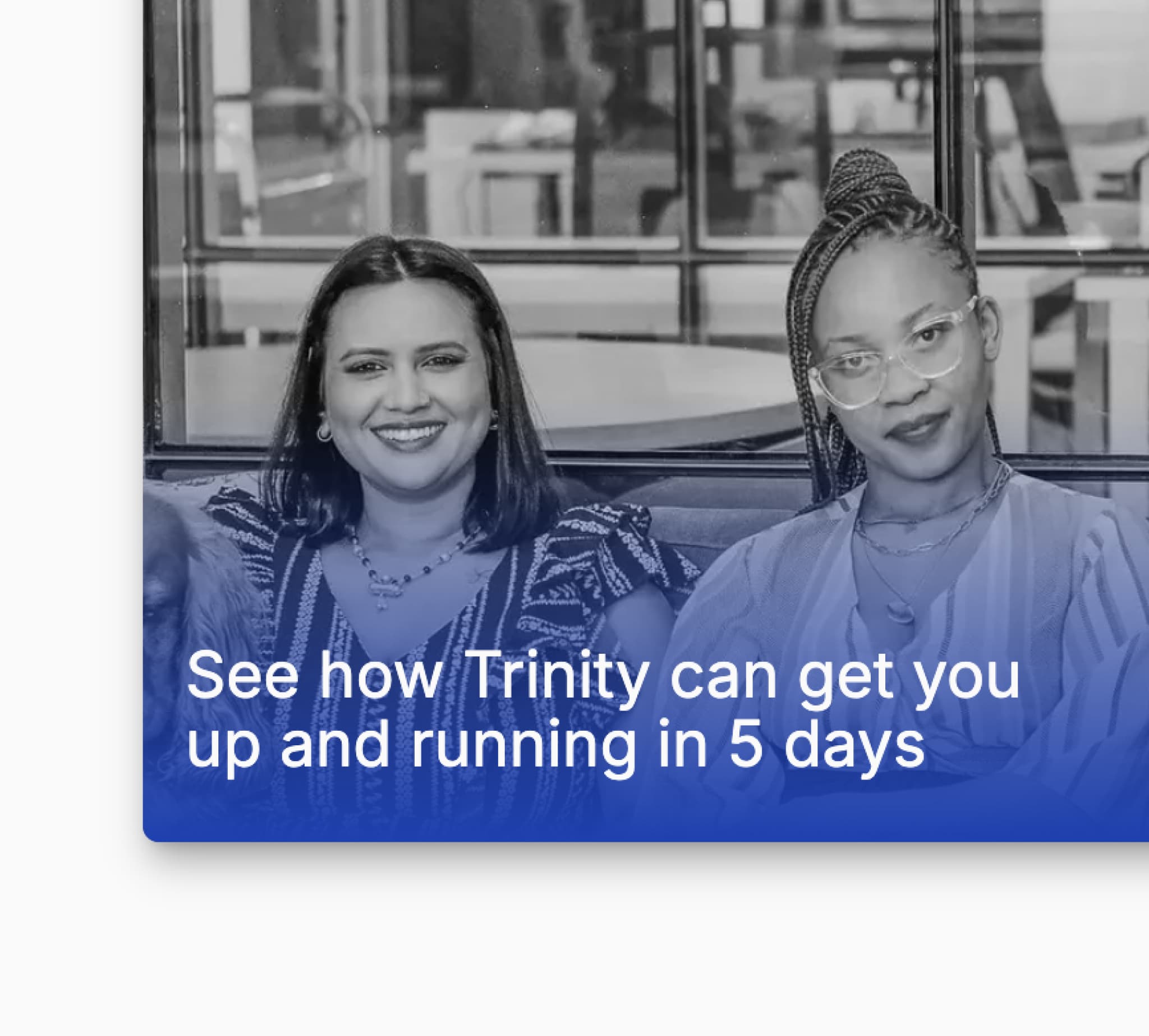 Trinity website cover image