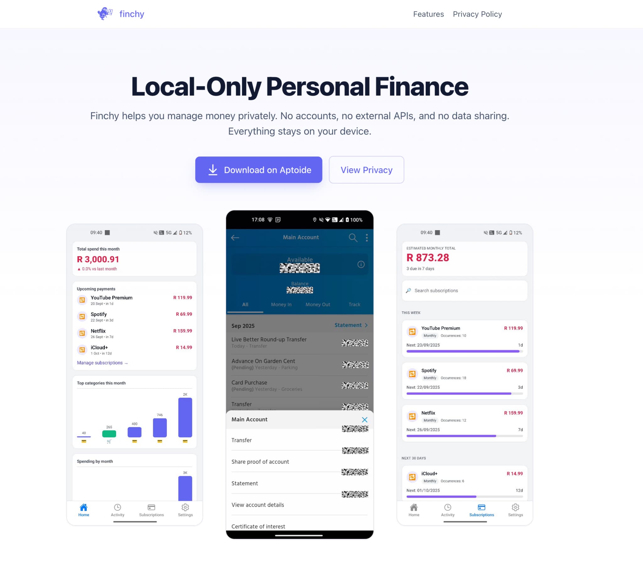 mobile app for spend management